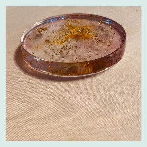 Light Pink & Gold Glitter