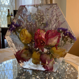 Custom Handmade Epoxy Floral Preservation